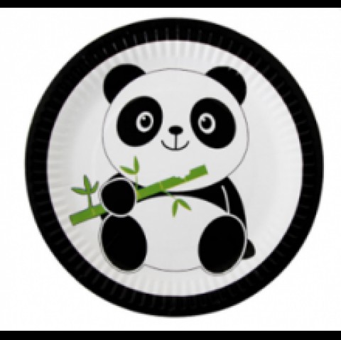 panda disposable paper plates 