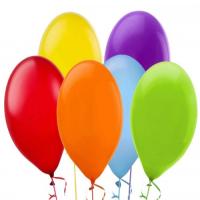 multi color helium latex balloons