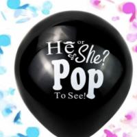 gender reveal balloon
