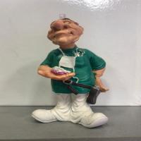 ceramic painted dentist