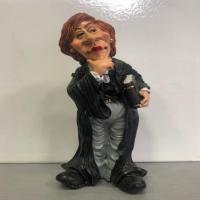 ceramic painted lawyer