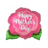 happy mothers day pink rose