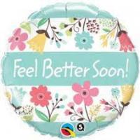 feel better soon floral