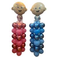 set of balloons and baby