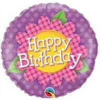 happy birthday pink daisy