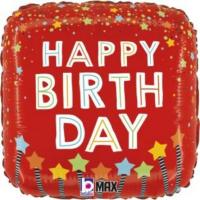 happy birthday candles confetti 