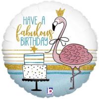 happy birthday fabulous flamingo