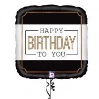 happy birthday to you foil balloon