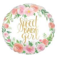  floral sweet baby girl 