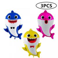 cartoon animal foil balloon - baby cute shark