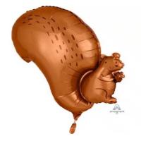 cartoon animal foil balloon - squirrel
