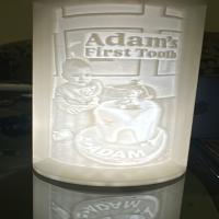 curved lithophane